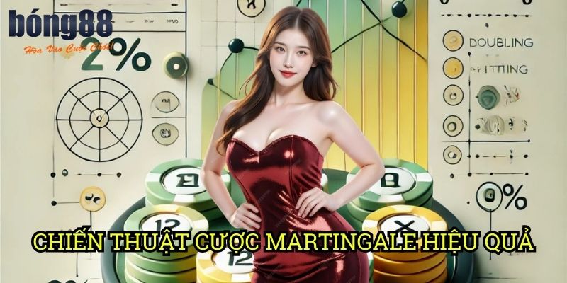 Chiến thuật cược Martingale hiệu quả Bong88: Phương pháp gấp thếp truyền thống
