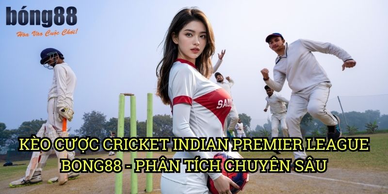 Kèo cược cricket Indian Premier League Bong88 - Phân tích chuyên sâu