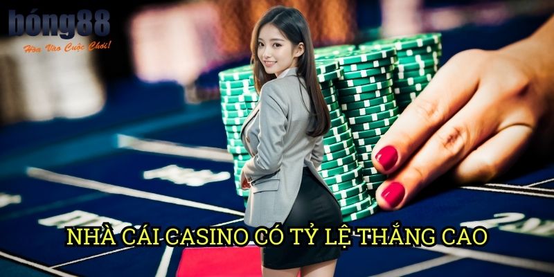 Nhà cái casino có tỷ lệ thắng cao Bong88: Phân tích RTP và cơ hội chiến thắng