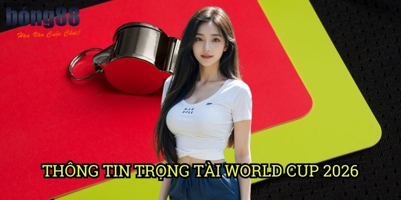 Thông tin trọng tài World Cup 2026 Bong88: Phân tích ảnh hưởng đến kết quả trận đấu