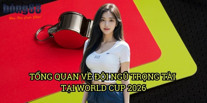 Tổng quan về đội ngũ trọng tài tại World Cup 2026